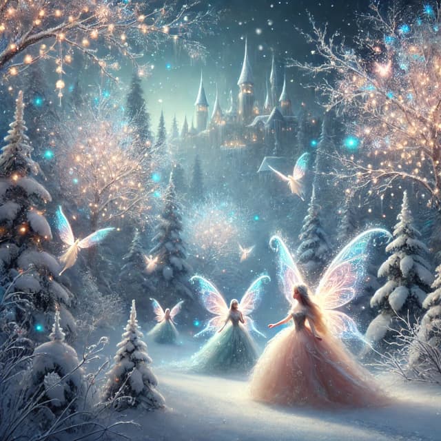 Ensemble de fées de Noël - thumbnail