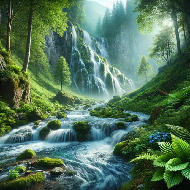 Chutes de montagne - thumbnail