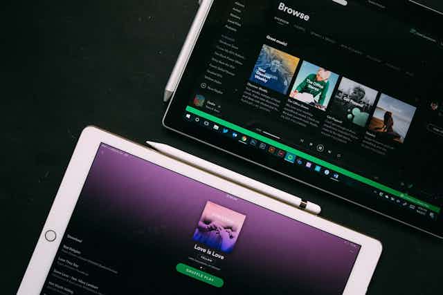 Is it legal to play Spotify in a business?