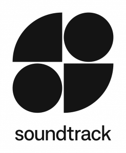 soundtrack your brand logo negro